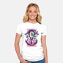 Butterfly Shinobu-womens fitted tee-hypertwenty