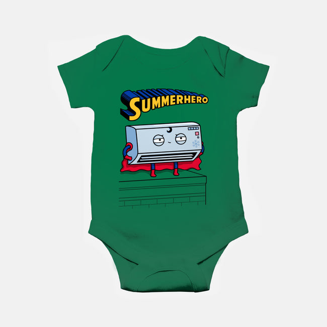 Summerhero!-baby basic onesie-Raffiti