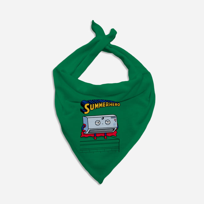 Summerhero!-dog bandana pet collar-Raffiti