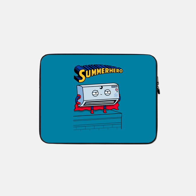 Summerhero!-none zippered laptop sleeve-Raffiti