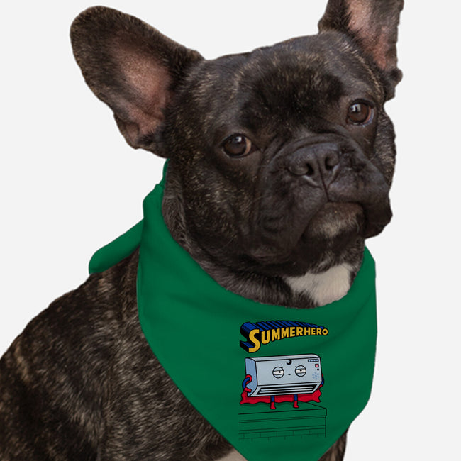 Summerhero!-dog bandana pet collar-Raffiti