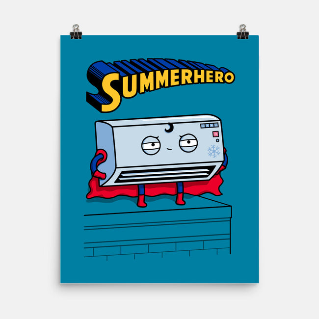 Summerhero!-none matte poster-Raffiti