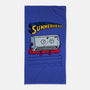Summerhero!-none beach towel-Raffiti
