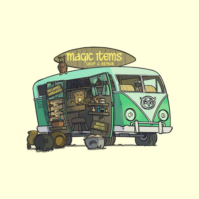 The Magic Van-none fleece blanket-Max Nomer
