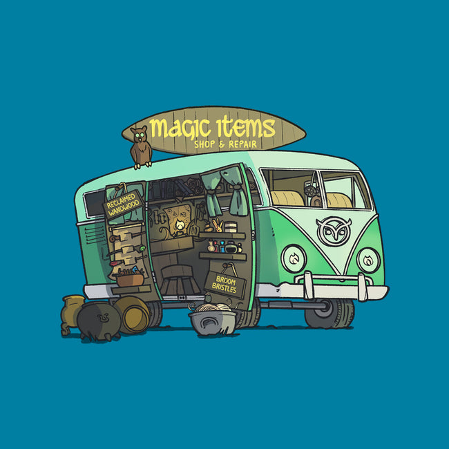 The Magic Van-none glossy sticker-Max Nomer