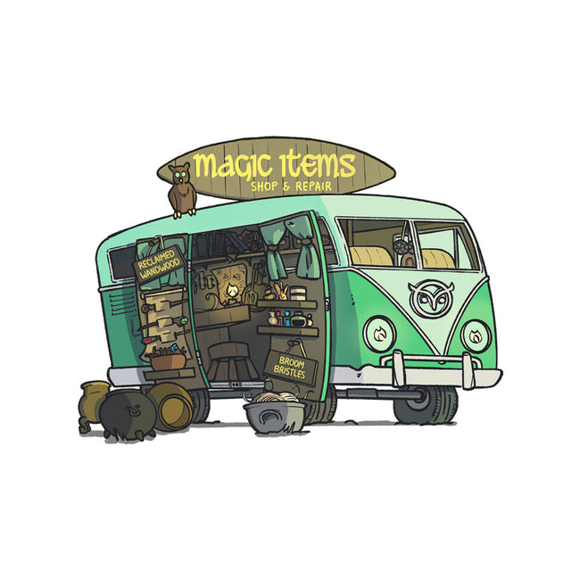 The Magic Van-none fleece blanket-Max Nomer
