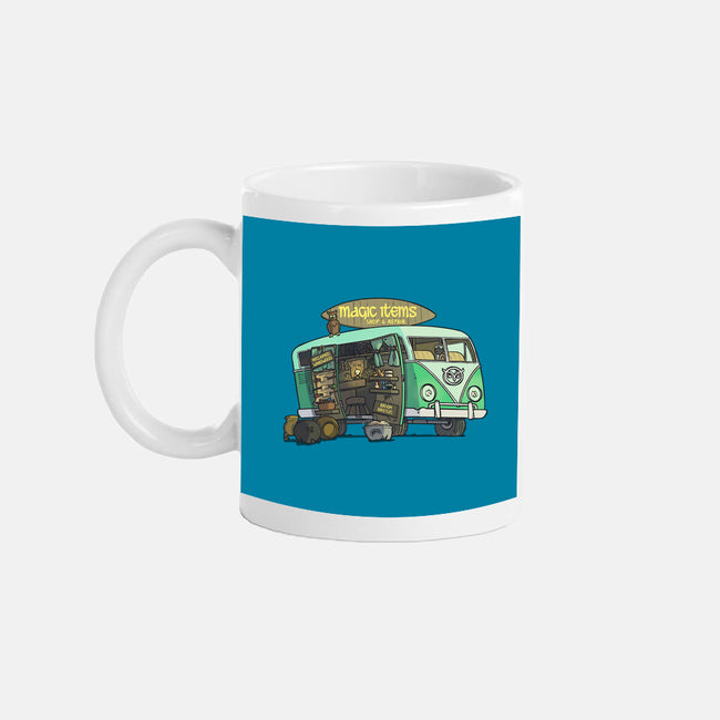 The Magic Van-none glossy mug-Max Nomer