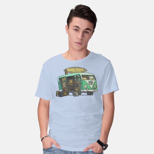 The Magic Van-mens basic tee-Max Nomer