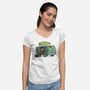 The Magic Van-womens v-neck tee-Max Nomer