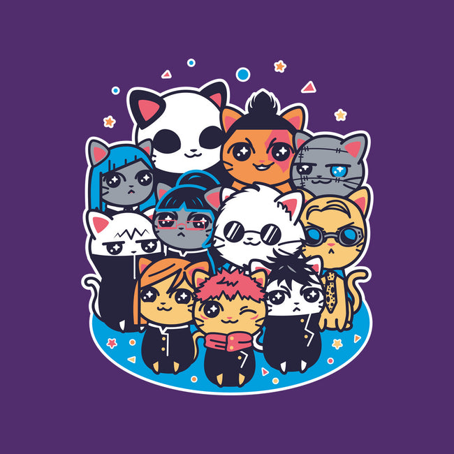 Jujutsu Cat-Sen-unisex crew neck sweatshirt-Domii