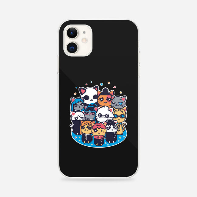 Jujutsu Cat-Sen-iphone snap phone case-Domii