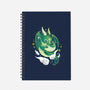 Cute Dragon-none dot grid notebook-Vallina84