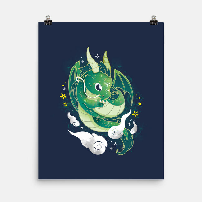 Cute Dragon-none matte poster-Vallina84