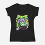 Japanese Juice-womens v-neck tee-ilustrata