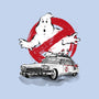 Ecto-1 Sumi-E-none beach towel-DrMonekers