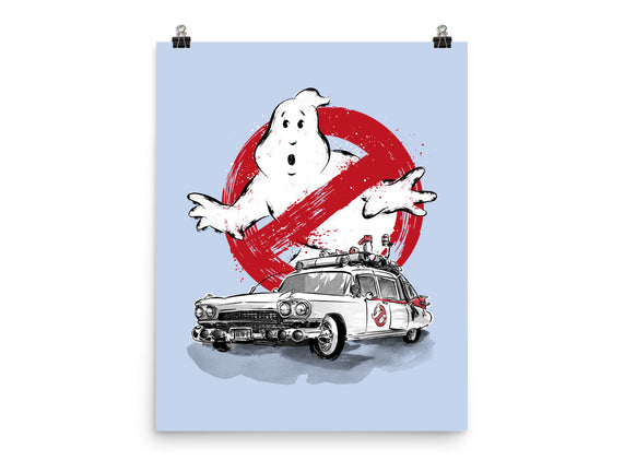 Ecto-1 Sumi-E