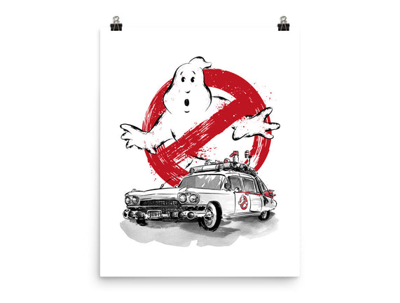 Ecto-1 Sumi-E