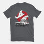 Ecto-1 Sumi-E-womens fitted tee-DrMonekers