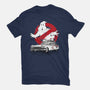 Ecto-1 Sumi-E-womens fitted tee-DrMonekers