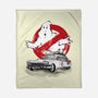 Ecto-1 Sumi-E-none fleece blanket-DrMonekers