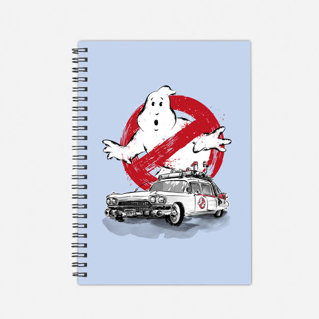 Ecto-1 Sumi-E-none dot grid notebook-DrMonekers