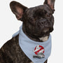 Ecto-1 Sumi-E-dog bandana pet collar-DrMonekers