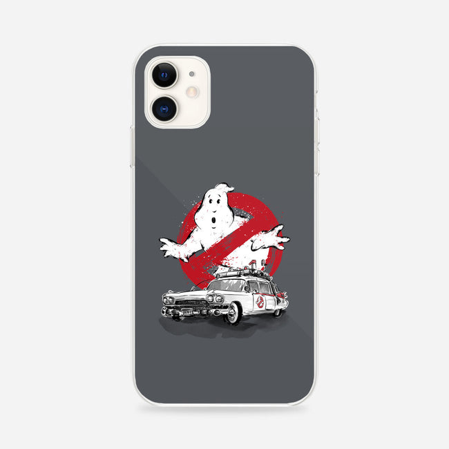 Ecto-1 Sumi-E-iphone snap phone case-DrMonekers