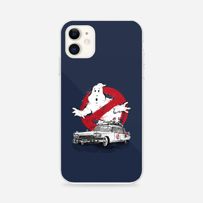 Ecto-1 Sumi-E-iphone snap phone case-DrMonekers