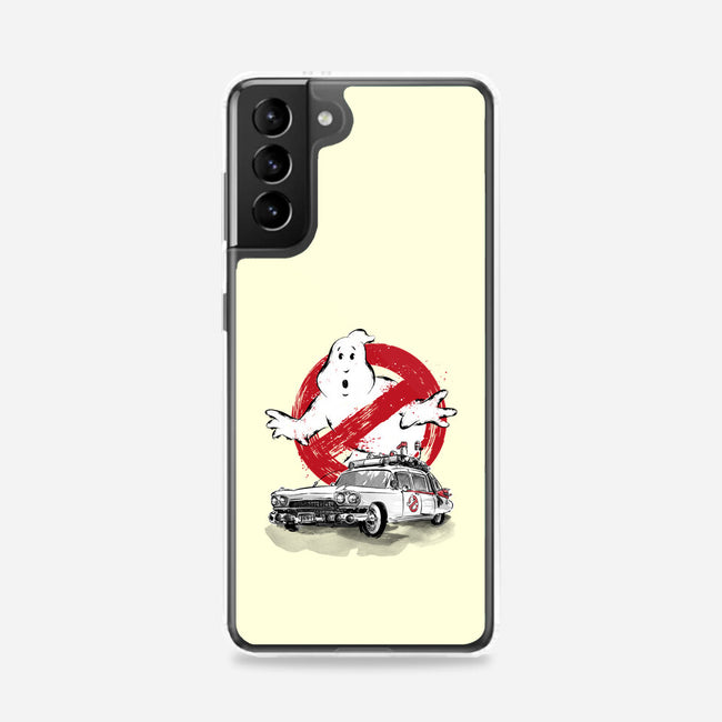 Ecto-1 Sumi-E-samsung snap phone case-DrMonekers