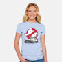 Ecto-1 Sumi-E-womens fitted tee-DrMonekers