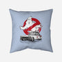 Ecto-1 Sumi-E-none removable cover w insert throw pillow-DrMonekers
