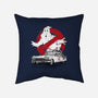 Ecto-1 Sumi-E-none removable cover w insert throw pillow-DrMonekers