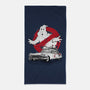 Ecto-1 Sumi-E-none beach towel-DrMonekers