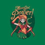 Moon Girl Power-none drawstring bag-tobefonseca