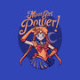 Moon Girl Power-womens v-neck tee-tobefonseca