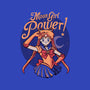 Moon Girl Power-none removable cover w insert throw pillow-tobefonseca