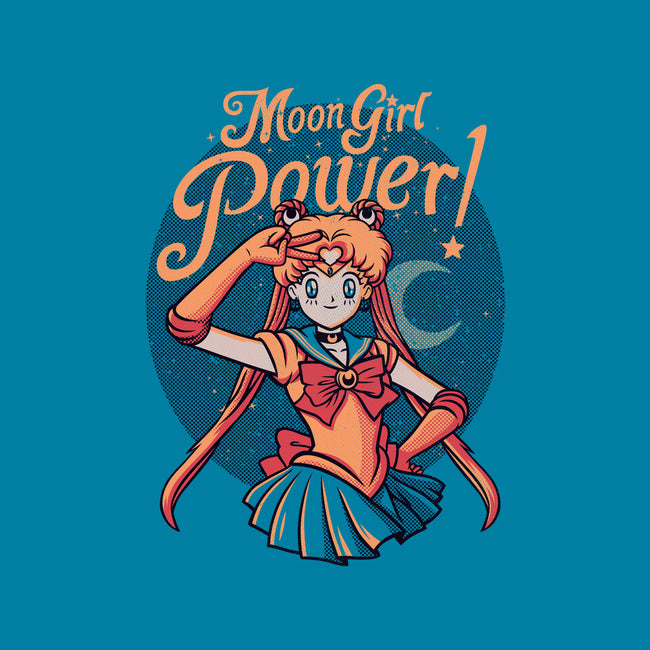 Moon Girl Power-none fleece blanket-tobefonseca