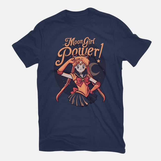 Moon Girl Power-womens basic tee-tobefonseca