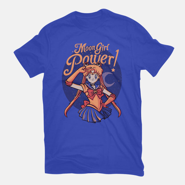 Moon Girl Power-womens basic tee-tobefonseca