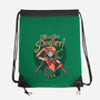 Moon Girl Power-none drawstring bag-tobefonseca