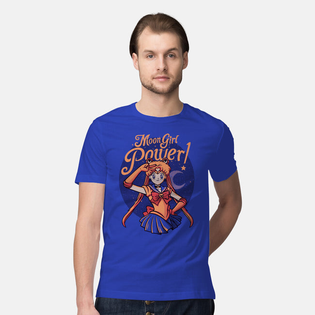 Moon Girl Power-mens premium tee-tobefonseca