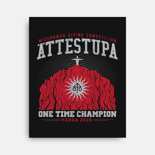 Attestupa Champion-none stretched canvas-krobilad