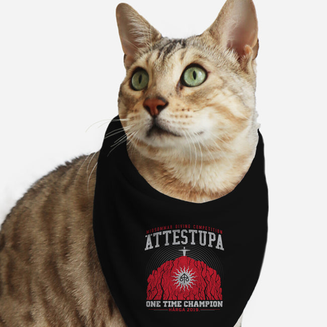 Attestupa Champion-cat bandana pet collar-krobilad