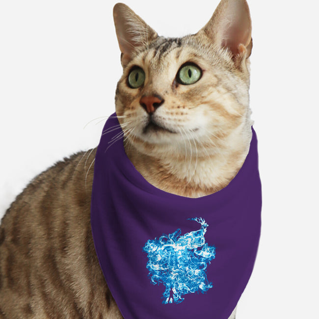 Defensive Charm-cat bandana pet collar-dalethesk8er