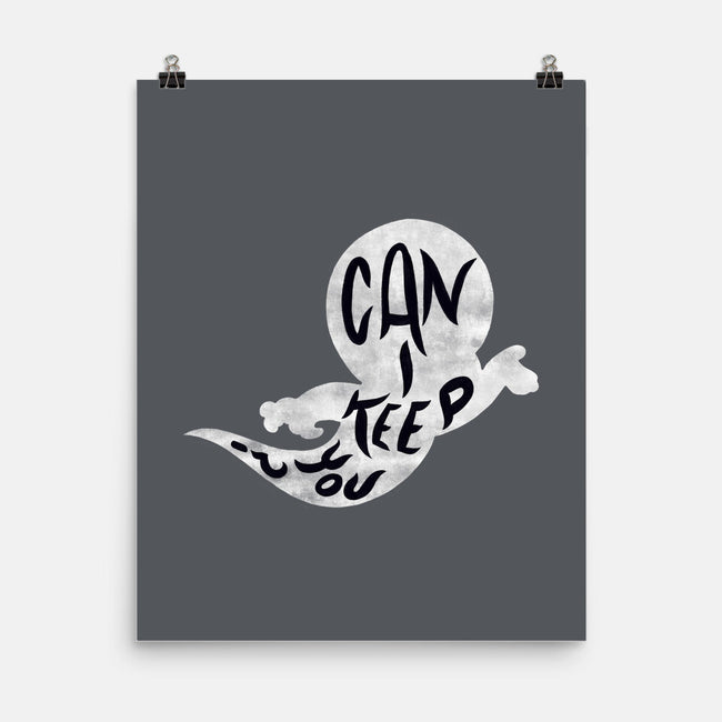 Don't Ghost Me-none matte poster-SCelano Design