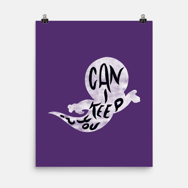 Don't Ghost Me-none matte poster-SCelano Design