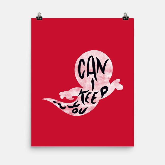 Don't Ghost Me-none matte poster-SCelano Design