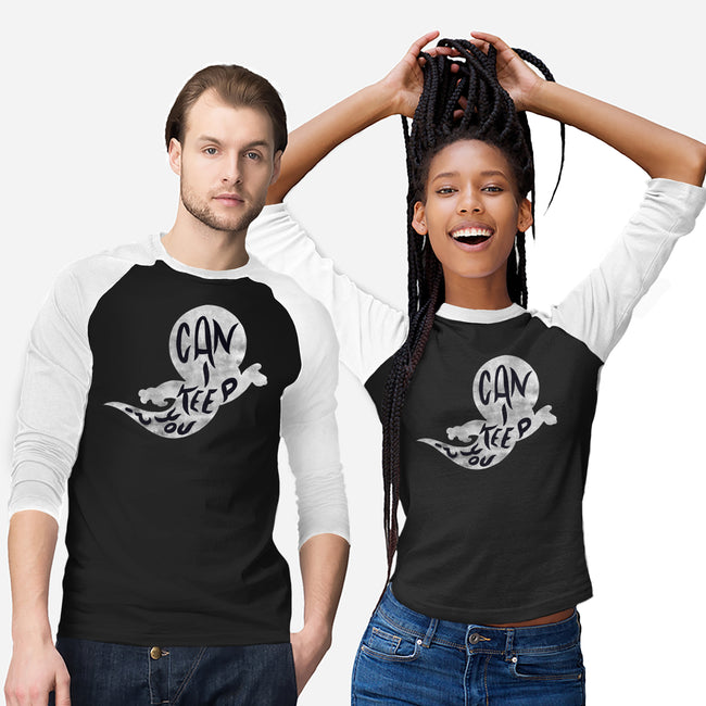 Don't Ghost Me-unisex baseball tee-SCelano Design