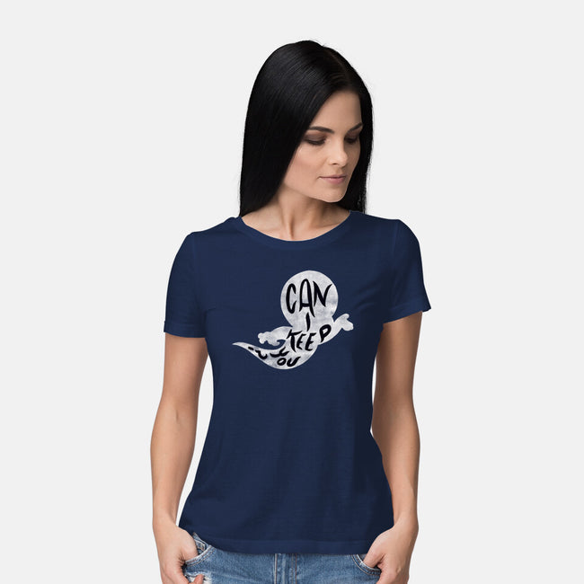 Don't Ghost Me-womens basic tee-SCelano Design