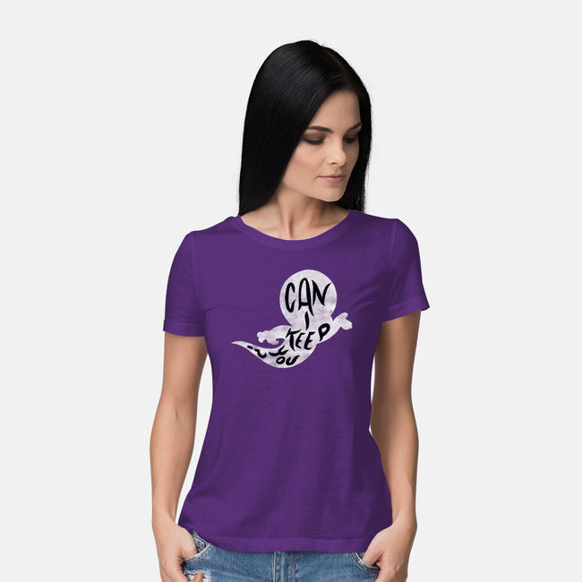 Don't Ghost Me-womens basic tee-SCelano Design